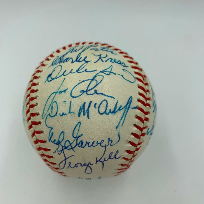 Detroit Tigers All Time Greats Multi Signed Official American League Baseball