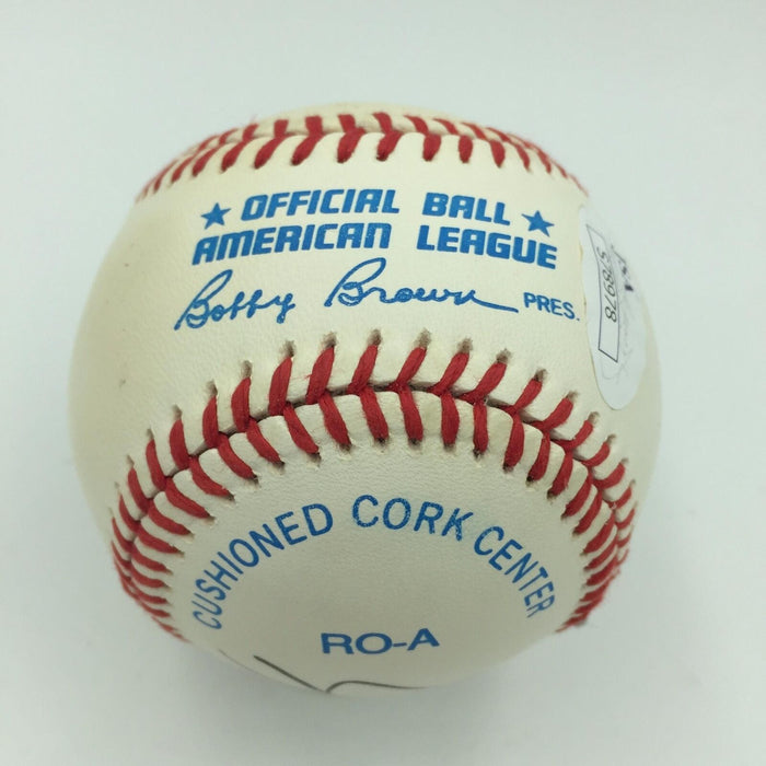 Rare June Allyson Signed Autographed American League Baseball Celebrity JSA COA