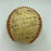 1946 Cincinnati Reds Team Signed National League Baseball 28 Sigs With JSA COA