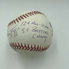 Wade Boggs Full Name Signed Heavily Inscribed STAT Baseball With Steiner COA