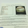 Ted Lyons Single Signed 1970's Official American League Baseball With JSA COA