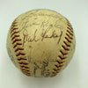 1969 Montreal Expos Inaugural Season Team Signed National League Baseball JSA