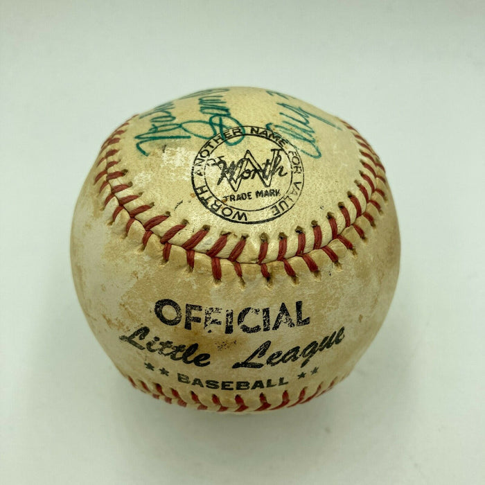 Extremely Rare Wahoo Sam Crawford Single Signed Baseball Dec. 1968 HOF JSA COA