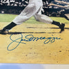 Joe Dimaggio Signed Autographed 10x12 Photo JSA COA New York Yankees