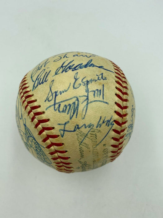 Beautiful 1959 Chicago White Sox AL Champs Team Signed Baseball JSA COA
