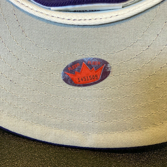 Luis Gonzalez Signed Authentic Arizona Diamondbacks Game Model Hat Fleer Holo