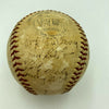 Mel Ott 1940 New York Giants Team Signed Official National League Baseball JSA