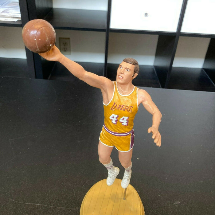 Jerry West Signed Autographed Salvino Statue Action Figure With Box