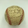 Beautiful Vintage 1975 Boston Red Sox Champs Team Signed Baseball JSA COA