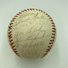 1965 Los Angeles Dodgers World Series Champs Team Signed Baseball Koufax JSA COA