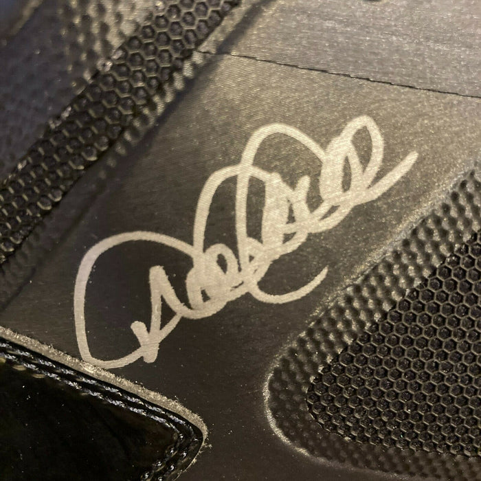 Derek Jeter Signed Jordan Game Model Baseball Cleat Shoe With Steiner COA