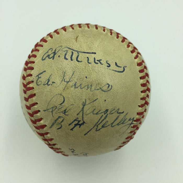 The Only Known Clancy Smyres Signed Baseball On Earth Brooklyn Dodgers JSA COA