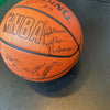 1986-87 Detroit Pistons Team Signed Spalding Official NBA Game Basketball JSA
