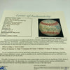 Willie Mays New York Mets Old Timers' Day Multi Signed Vintage NL Baseball JSA