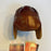 Otto Graham Hall Of Fame 1965 Signed Vintage Leather Mini Helmet JSA COA