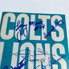1962 Baltimore Colts Team Signed Program With Johnny Unitas With JSA COA