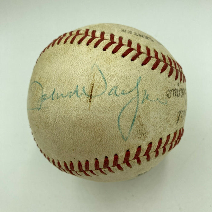 Extraordinary John Wayne Single Signed Autographed 1950's Baseball With JSA COA