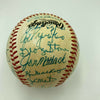 Willie Mays New York Mets Old Timers' Day Multi Signed Vintage NL Baseball JSA