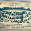 Ed Kranepool Signed 1969 New York Mets Shea Stadium Postcard PSA DNA RARE