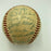 1959 Cleveland Indians Team Signed American League Baseball Joe Gordon JSA COA
