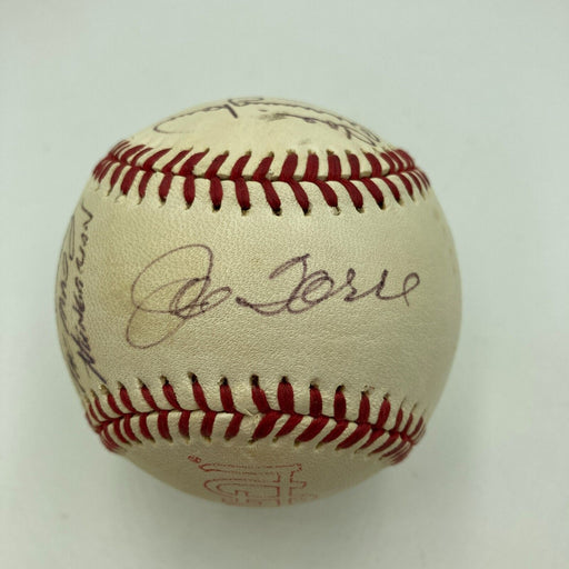Joe Torre Mike Shannon Multi Signed Vintage St. Louis Cardinals Baseball