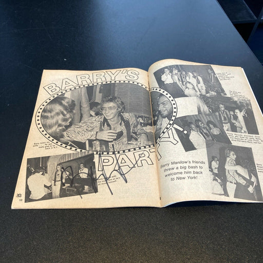 Barry Manilow Signed Autographed 1970's Teen Bag Magazine