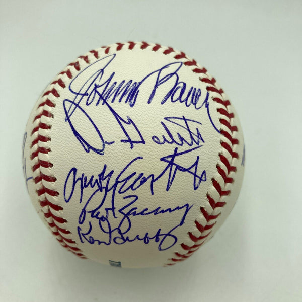 Beautiful 1976 Cincinnati Reds World Series Champs Team Signed Baseball PSA DNA