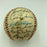 Beautiful 1952 Brooklyn Dodgers NL Champs Team Signed Baseball Gil Hodges  JSA