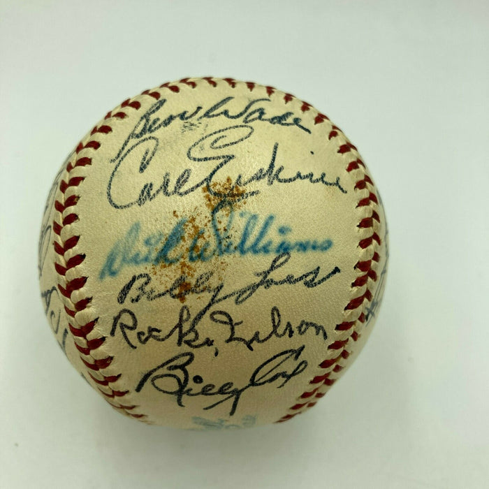 Beautiful 1952 Brooklyn Dodgers NL Champs Team Signed Baseball Gil Hodges  JSA