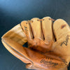 Roy Smalley Signed 1950's Game Model Baseball Glove With JSA COA