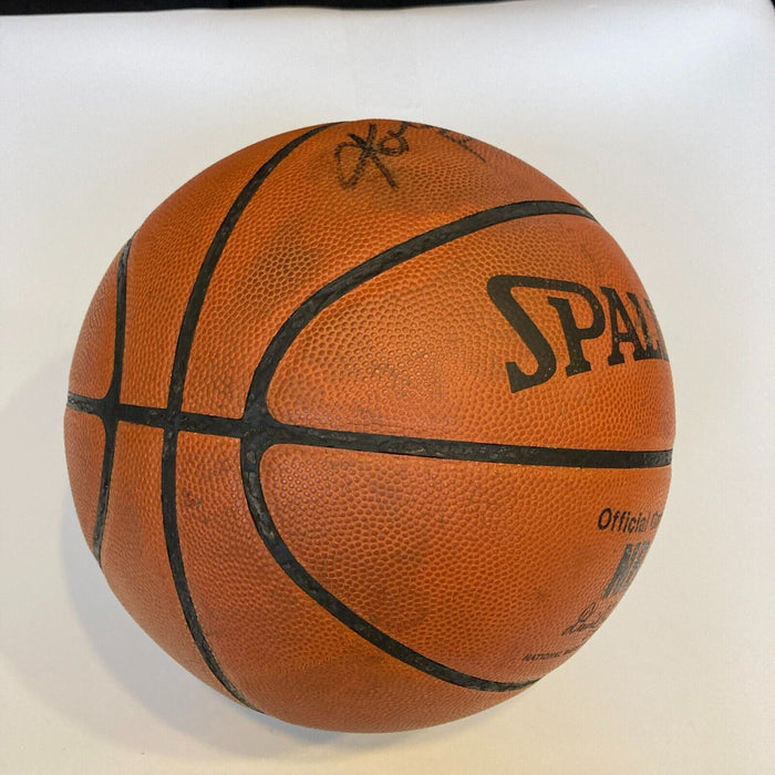 Kobe Bryant Signed Spalding Official NBA Game Basketball Beckett COA & PSA DNA