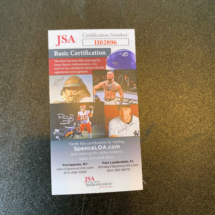 Terry Bradshaw Signed NFL Wilson Football With JSA COA