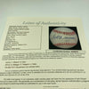 Ted Williams Boston Red Sox Legends Signed American League Baseball JSA COA