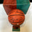 Michael Jordan Bill Russell Magic Johnson Larry Bird Signed Basketball UDA COA