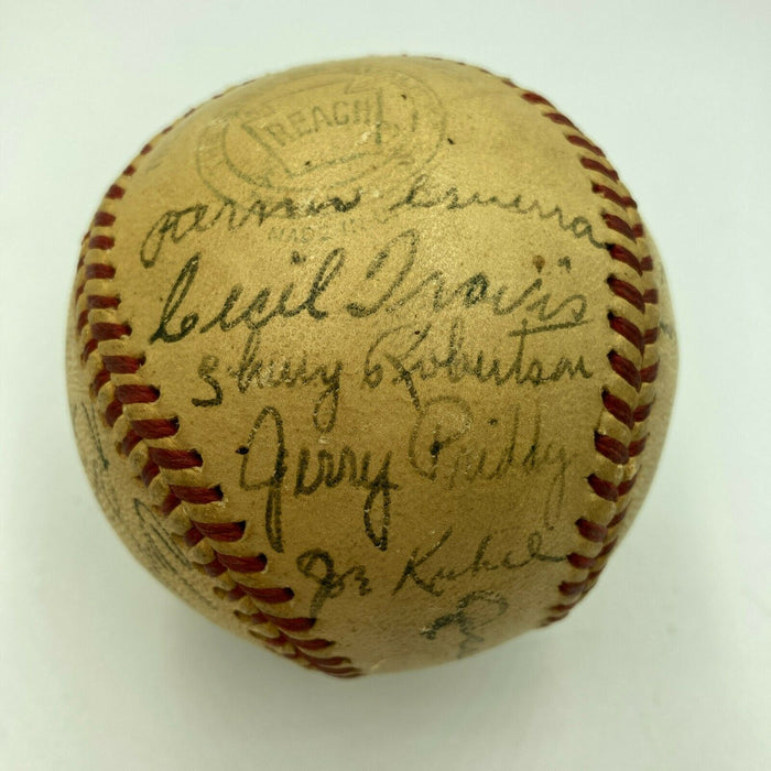 1946 Washington Senators Team Signed American League Baseball