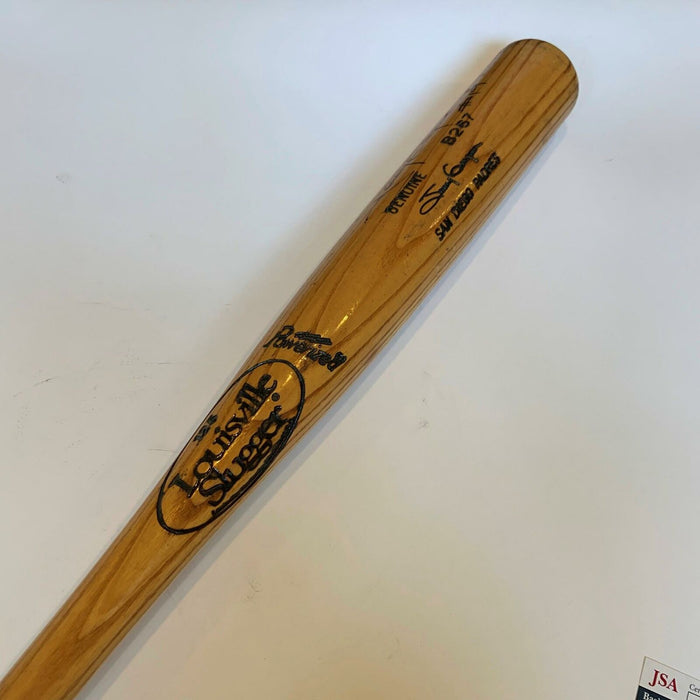 Tony Gwynn Signed 1980's Game Issued Louisville Slugger Baseball Bat With JSA