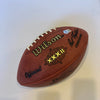 John Elway Signed Wilson NFL Super Bowl XXXII Game Football Beckett Hologram