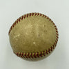 Cal Hubbard Hall Of Fame Signed Autographed Vintage Baseball With JSA COA