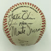 San Francisco Giants HOF Legends Signed Baseball Willie Mays McCovey JSA COA