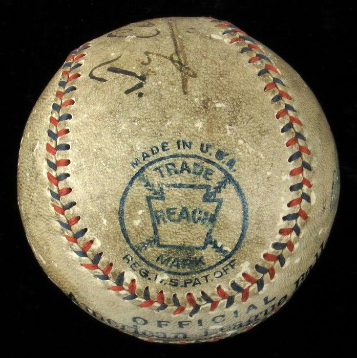 Earliest Known Ty Cobb Single Signed 1912 American League Baseball JSA COA