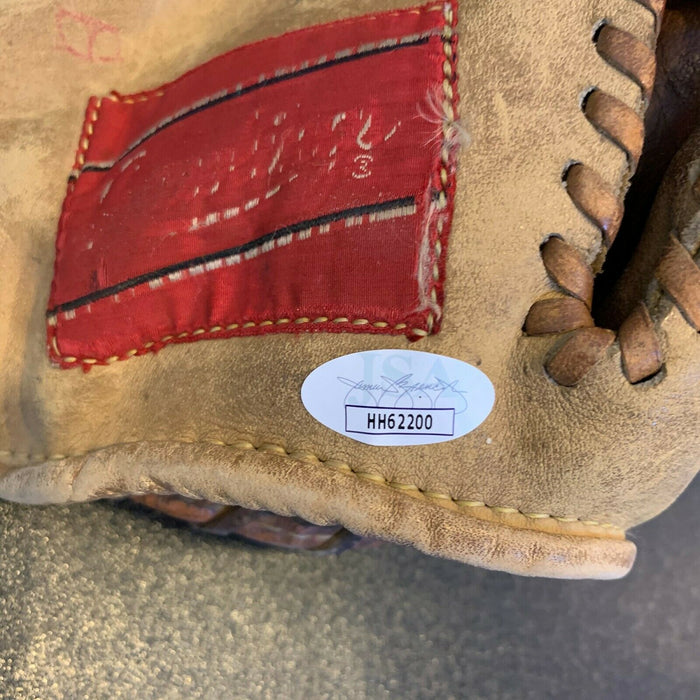 Brooks Robinson HOF 1983 Signed 1970's Rawlings Game Model Glove With JSA COA