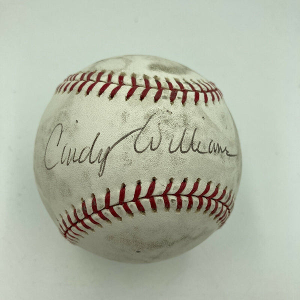 Cindy Williams Signed Autographed MLB Baseball Celebrity JSA COA