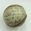 Historic Lefty Grove Signed Heavily Inscribed 1935 Game Used Win Baseball JSA