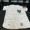 Beautiful Mickey Mantle No. 7 Signed New York Yankees Jersey UDA Upper Deck COA