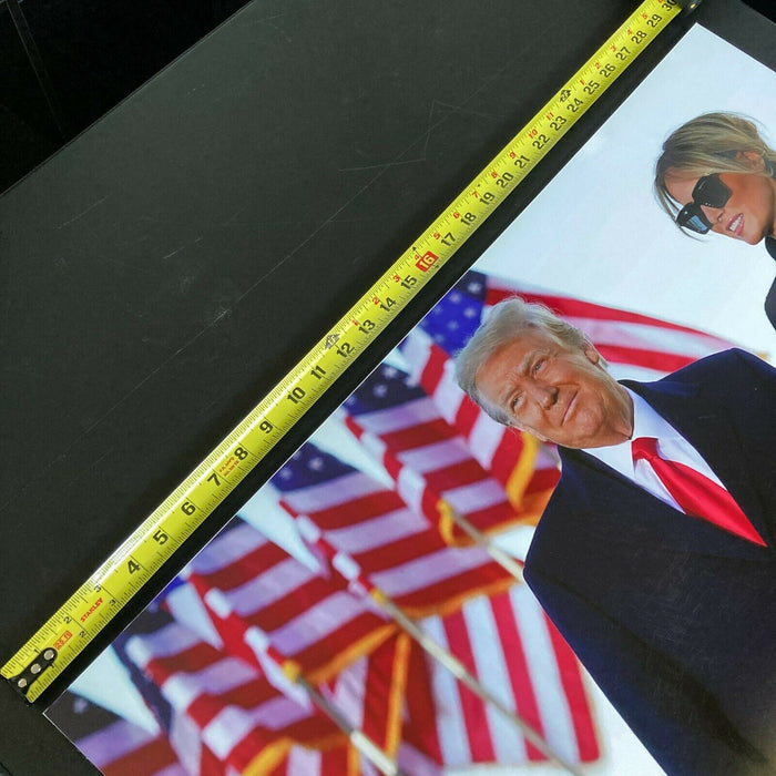 Magnificent President Donald Trump Full Name Signed Large 20x30 Photo JSA MINT 9