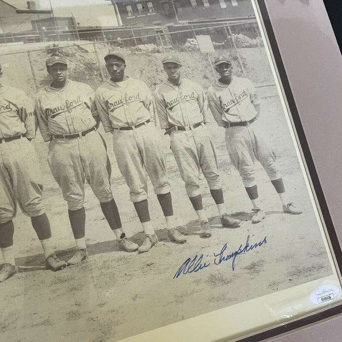 1928 Pittsburgh Crawfords Negro League Signed Large 18x24 Photo JSA COA