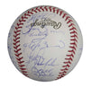 2001 Yankees Team Signed World Series Baseball Derek Jeter Mariano Rivera JSA