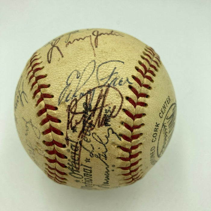1969 Montreal Expos Inaugural Season Team Signed National League Baseball JSA