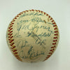 Jackie Robinson Roy Campanella 1954 Brooklyn Dodgers Team Signed Baseball JSA