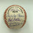Beautiful Ted Williams Hall Of Fame Multi Signed Baseball 22 Sigs Beckett COA